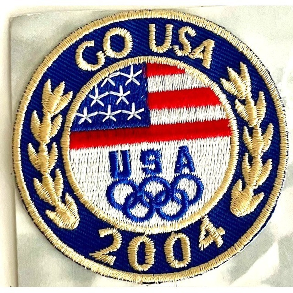 Olympic 2004 Embroidered GO USA Patch